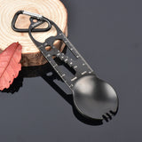 IPRee,Multifunctional,Tools,Stainless,Steel,Spoon,Climbing,Buckle,Scales,Outdoor,Camping
