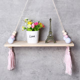 Floating,Tassel,Floating,Swing,Shelf,Hanging,Storage,Decorations