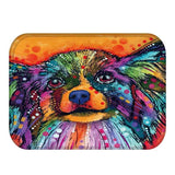 KCASA,40x60cm,Animal,Painting,Coral,Fleece,Absorbent,Bathroom,Carpet