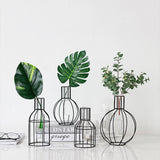 Nordic,Metal,Glass,Hydroponic,Plant,Container,Ornaments,Decor