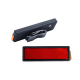 XANES,Bicycle,Taillight,Programmable,Electronic,Advertising,Display,Light