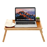 Bamboo,Wooden,Table,Folding,Serving,Breakfast