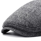Womens,Winter,Woolen,Beret,Adjustable,Casual,Cabbie