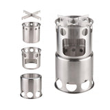 Camping,Stove,Portable,Burning,Furnace,Picnic,Portable,Stainless,Steel,Cookware