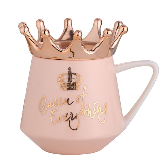 300ml,Nordic,Style,Crown,Ceramic,Simple,Coffee,Water,Breakfast