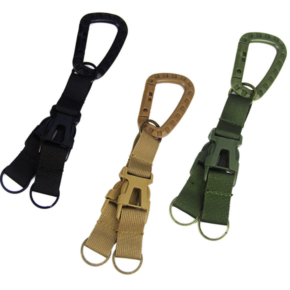 Shape,Tactical,Buckle,Climbing,Buckle,Carabiner,Multifunctional,Woven,Chain,Backpack,Accessories