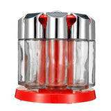 MEIGAR,Cruet,Pepper,Seasoning,Condiment,Spice,Bottles,Stand,Holder