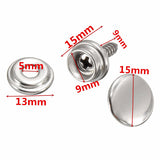 20Set,Stainless,Steel,Cover,Canopy,Fittings,Fastener