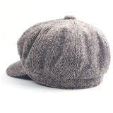 Unisex,Cotton,Vintage,Octagonal,Beret,Casual,Newsboy,Painter