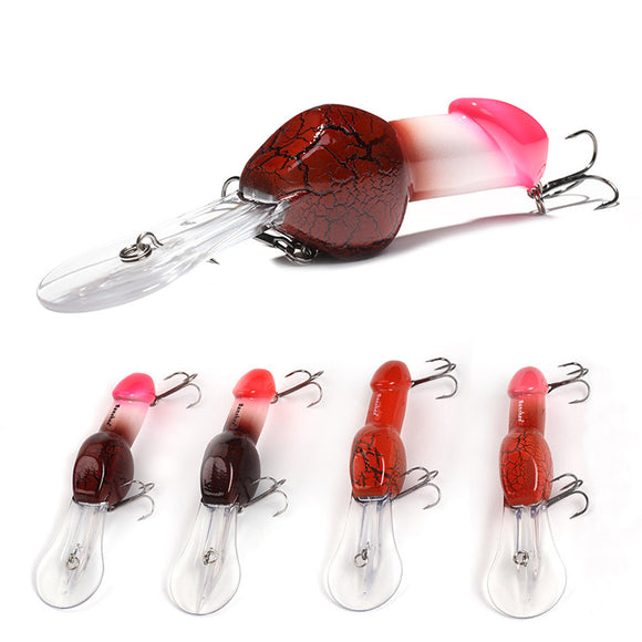 ZANLURE,Minnow,Fishing,Diving,Swimbait,Funny,Rattle,Crankbait,Spinner,Trible,Hooks