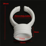 50pcs,White,Pigment,Holder,Rings,Holders