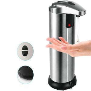 Automatic,Dispenser,Touchless,Double,Switch,Stainless,Steel,Motion,Sensor