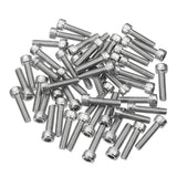 Suleve,M5SH4,50Pcs,Stainless,Steel,Socket,Screws,Bolts,Optional,Length