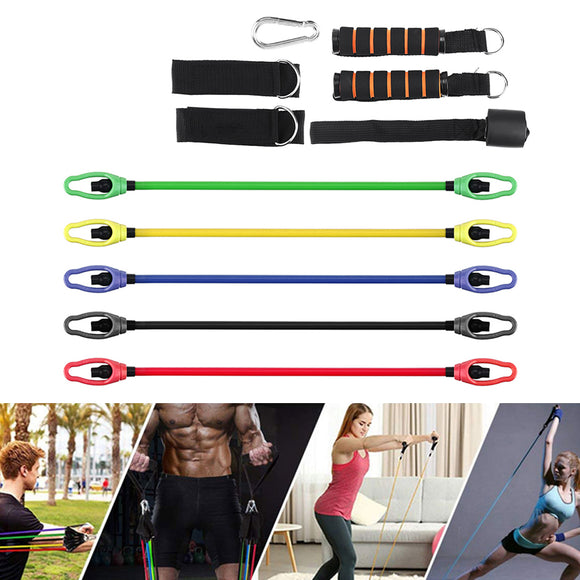 Fitness,Resistance,Bands,Pilates,Exercises,Elastic