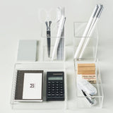 Acrylic,Clear,Multifunctional,Storage,Desktop,Organizer,Stationery,Cosmetic