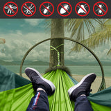 People,Outdoor,Camping,Nylon,Strong,Hammock,Mosquito,Travel,Portable,Backpack,Hammock,400KG