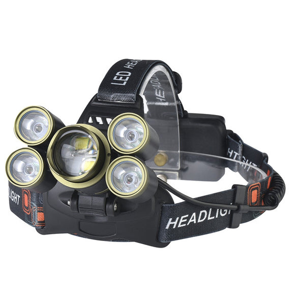 XANES,2700LM,Zoomable,Switch,Modes,White,Light,Rotation,Adjustable,Headlamp