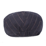 Women,Outdoor,Causal,Stripe,Leisure,Beret,Adjustable,Sunshade,Forward