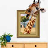 Giraffe,Living,Bedroom,Animals,Floor,Background,Decor,Creative,Stickers