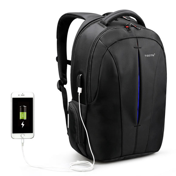 Tigernu,15inch,Laptop,Waterproof,Backpack,Charging,Shoulder,Camping,Travel,Black