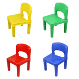 WANGE,Piece,Assemblable,Plastic,Children,Chair,Durable,Color,Stool,Building,Blocks,Table,Childrens