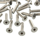 Suleve,M4SH2,50pcs,Metric,Stainless,Steel,Countersunk,Socket,Screw,Bolts