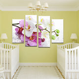 Miico,Painted,Combination,Decorative,Paintings,Botanic,Phalaenopsis,Decoration