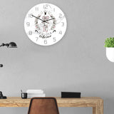 Loskii,CC059,Creative,Clock,Clock,Quartz,Clock,Office,Decorations