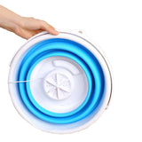 Foldable,Washing,Machine,Rotating,Ultrasonic,Turbines,Washer,Charging,Laundry,Clothes,Cleaner,Outdoor,Travel