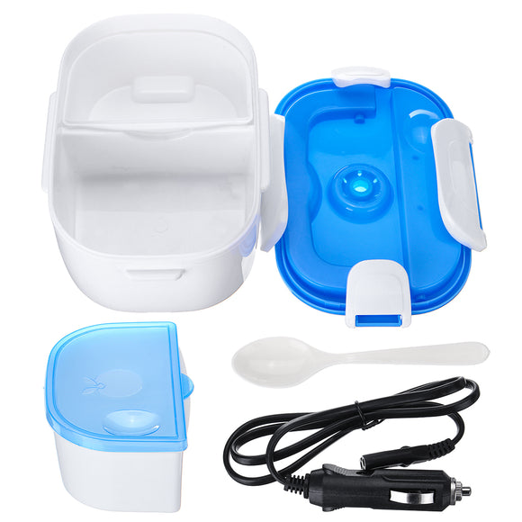Portable,1.05L,Heated,Electric,Lunch,Warmer,Container,Adapter