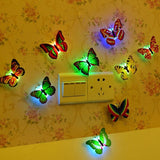 Honana,Colors,Changing,Flashing,Butterfly,Night,Light,Decorative,Lights,Stickers