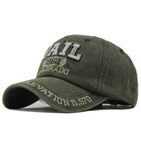 Unisex,Letter,Embroidered,Washable,Distressed,Baseball,Breathable,Cotton,Curved