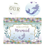 7x5'',Mermaid,Party,Backdrop,Birthday,Newborn,Photography,Shower,Decorations
