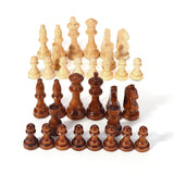 Piece,Wooden,Carved,Chess,10.5cm,Chessman,Crafted,Outdoor,Entertainment