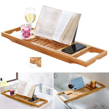 Bathtub,Bamboo,Holder,Bathroom,Tablets,Shelf,Reading,Stand