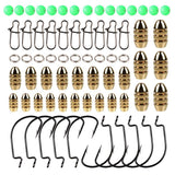 Fishing,Sinkers,Brass,Sinker,Weights,Fishing,Swivel,Connector