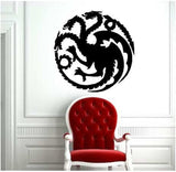 Thrones,Tangeri,Targaryen,Family,Emblem,Three,Dragon,Carved,Stickers