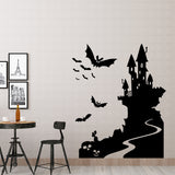 Miico,FX3013,Halloween,Stciker,Cartoon,Sticker,Castle,Removable,Stickers