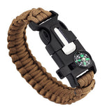 IPRee,Survival,Bracelet,Emergency,Paracord,Umbrella,Compass