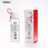 REMAX,Sakura,490ml,Glass,Bottle,Simple,Portable,Creative,Water,Outdoor,Bottle