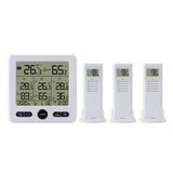Loskii,Indoor,Outdoor,Wireless,Thermometer,Hygrometer,Weather,Station,Color,Alarm