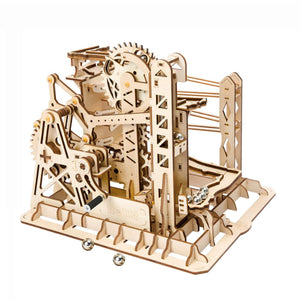Wooden,Marble,Puzzle,Magic,Crush,Handcrank,Mechanical,Model,Building,Education