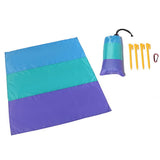 200x210cm,Beach,Blanket,Waterproof,Multifunction,Folding,Picnic,Sunshade,Canopy,Ground,Carabiner,Camping,Travel