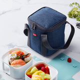 Kalar,920ml,Square,Lunch,Double,Layer,Picnic,Bento,Container