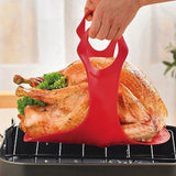 Large,Silicone,Resistant,Barbeque,Turkey,Poultry,Lifter