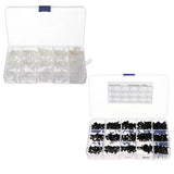 Suleve,MXNP3,480pcs,Nylon,Plastic,Phillips,Screw,Round,Assortment