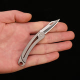 Titanium,Alloy,Folding,Knife,Camping,Tactical,Knife,Steel,Combat,Portable,Pocket,Knife,Utility,Survival,Hunting,Rescue,Tools