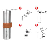 ALOCS,Outdoor,Coffee,Travel,Portable,Handmade,Coffee,Grinder,Outdoor,Camping,Hiking,Cooking,Picnic