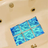 Bathroom,Sticker,Waterproof,Murals,Appliques,Tread,Decorations