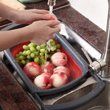 HEHUO,Multifunction,Folding,Basin,Fruits,Vegetable,Cleaning,Washbasin,Water,Basket,Camping,Picnic